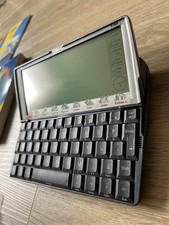 Vintage PC PDA Psion Series 5MX Palmtop Computer w Original Box Case, Working