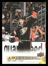 2022-23 Upper Deck Troy Terry UD Canvas #C3 Anaheim Ducks