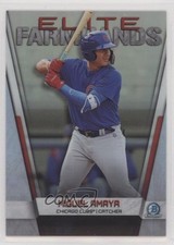 2019 Bowman Chrome Elite Farmhands Miguel Amaya #EF-MA 10wc
