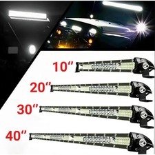 LED Work Light 12V Bar Flood Spot Lights Driving Lamp Offroad Car Truck ATV SUV