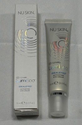Nuskin Nu Skin Ageloc LumiSpa Idealeyes Activating Eye Cream 15ml NIB + Open Box