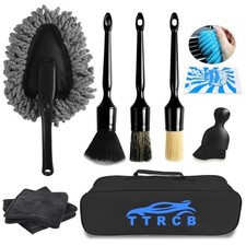 10PCS Car Detailing Cleaning Kit Interior Cleaner, Car Detailing Brushes, Car