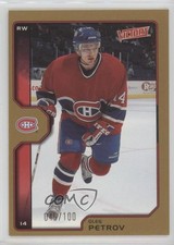 2002-03 Upper Deck Victory Gold 45/100 Oleg Petrov #113 b8c