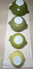 Lot Of 4 Vintage Pyrex Cinderella Nesting Mixing Bowls Made In The USA