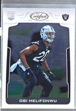 2017 Certified Obi Melifonwu RC /999 #188 Raiders