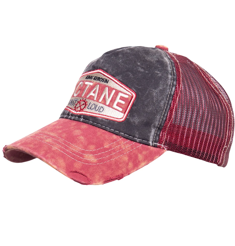 KING KEROSIN Herren Trucker Cap im Used-Look im Used-Look Octane - Bild 1 von 1