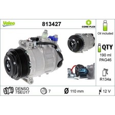 Kompressor Klimaanlage Valeo 813427 Valeo Core-flex für Mercedes Benz Brabus