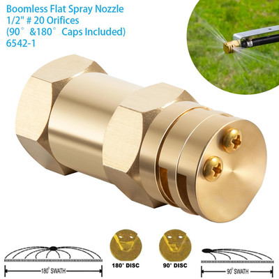 6542-1FBA Boomless Spray Nozzle For Agriculture, Lawn Care & General Watering