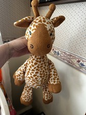 Animal Adventure 2014 Giraffe Brown Cream Plush Stuffed Animal Toy