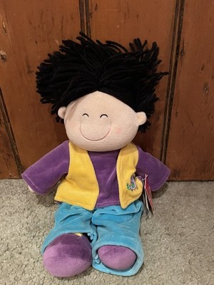 Russ ZIPPETY Teach Me to Dress ''Nikki'' Mädchen Puppe Stoffpuppe Plüschtier sehr guter Zustand!