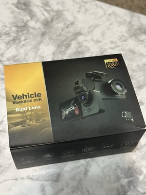 Vehicle BlackBOX DVR Dual Lens Full HD 1080p Car Dash-Cam
