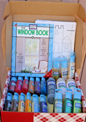 Plaid Gallery Glass Window Color Paint 2Fl Oz Stained Glass Lot Of  18