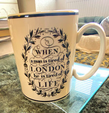 Wedgwood The London Tasse Keramik Victor Skellern f&uuml;r Liberty of London