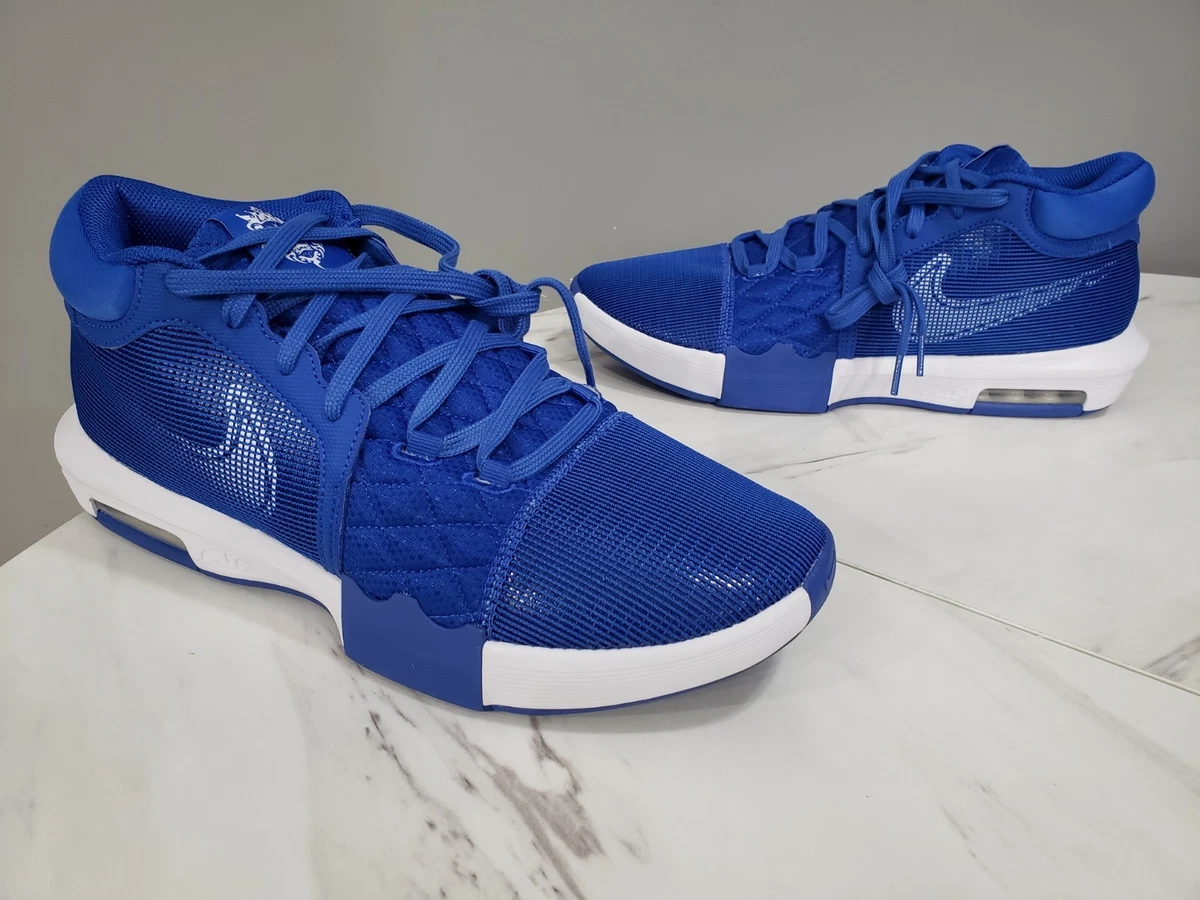 Nike LeBron Witness VIII 8 TB Game Royal Blue White FB9944-401 Size 8.5 Men\'s Nike LeBron Witness VIII 8 TB Game Royal Blue | Mercari main image 4