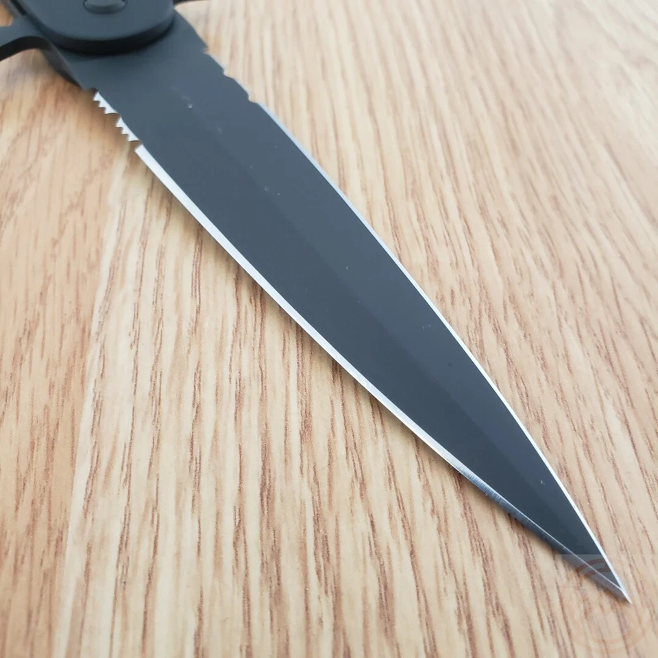 Cuchillo Plegable Extrema Ratio BF4 4.75" N690 Hoja de Acero Negro Mango de Aluminio Foto 4 de 4