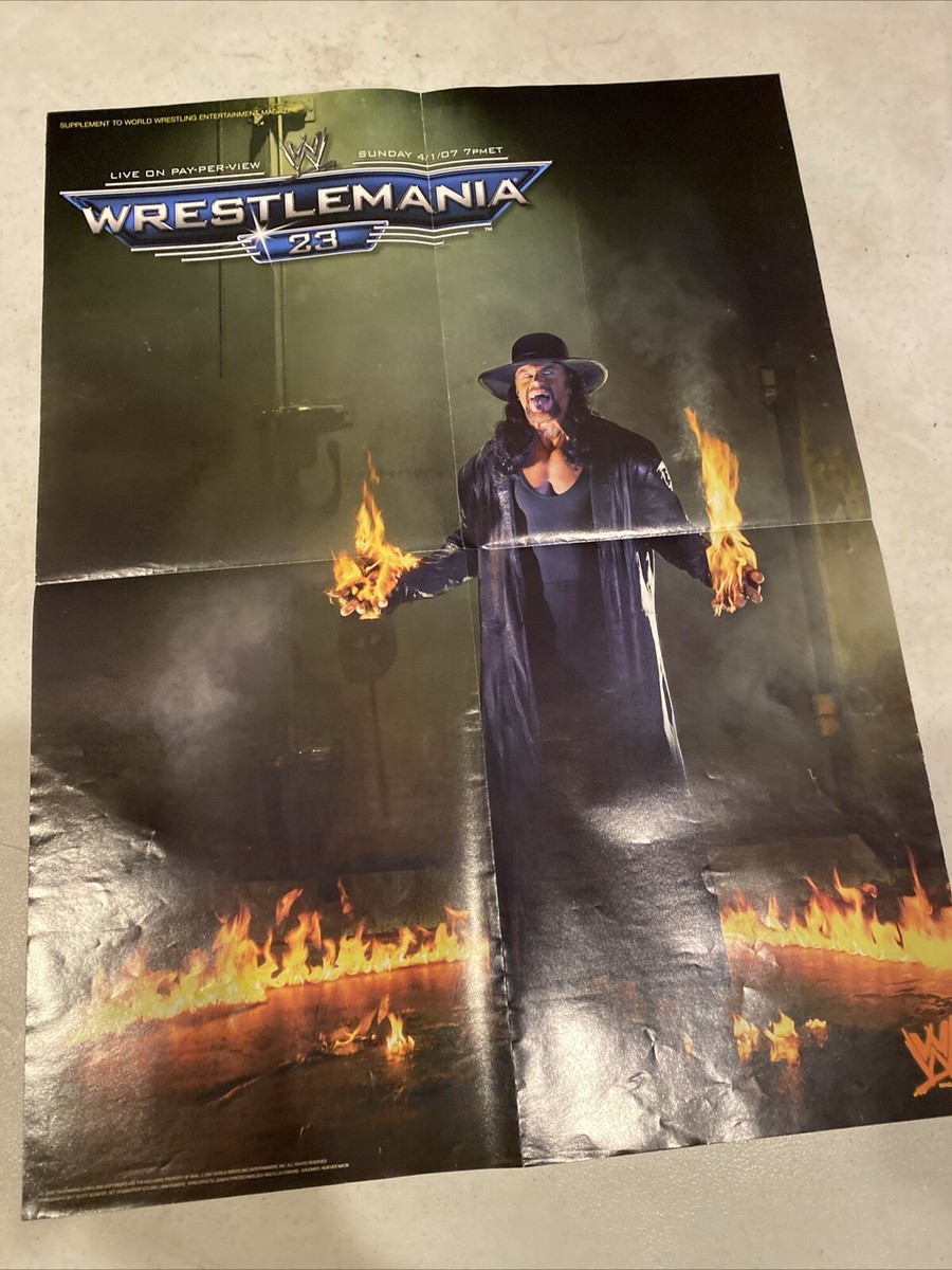 ブラッキー　ポスター The Undertaker Poster | 2007 - WWE Promotional Poster | eBay