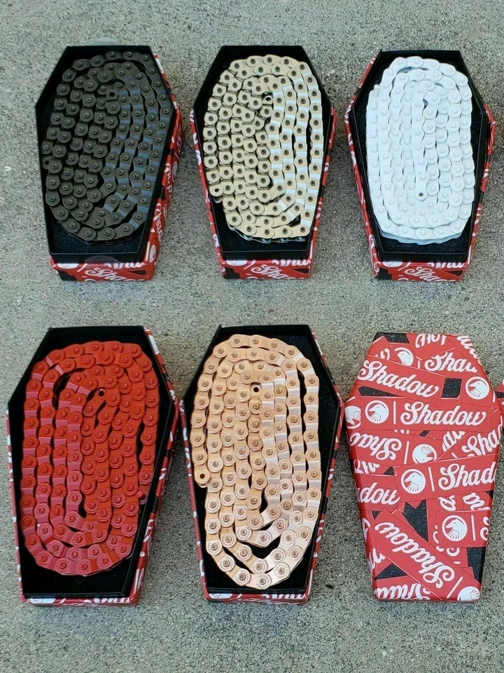 TSC SHADOW CONSPIRACY The Shadow Conspiracy Interlock V2 Half Link 1/8" Chain BMX Bike Chains Cult Wtp