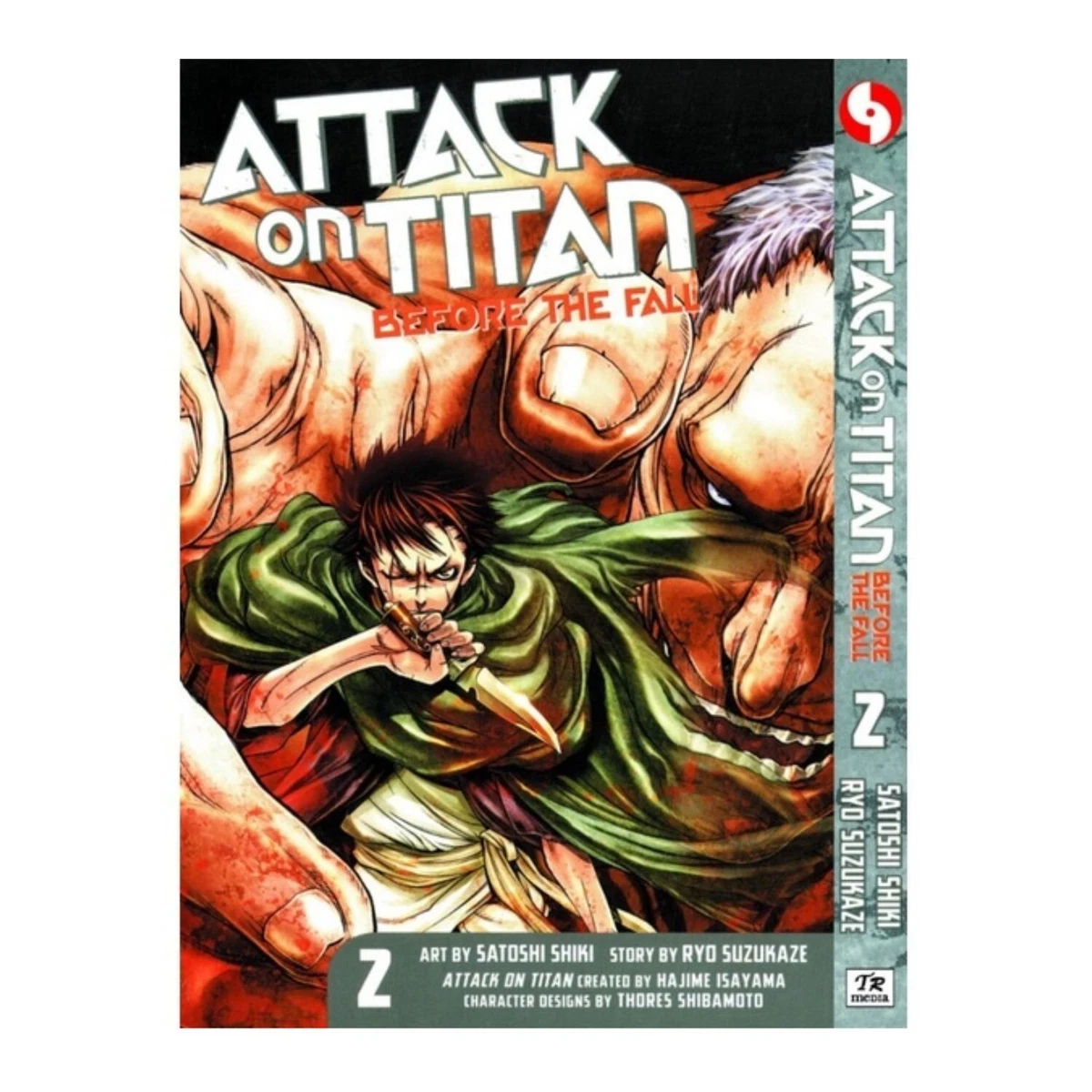 Attack on Titan Volume 2 (English/Japanese)