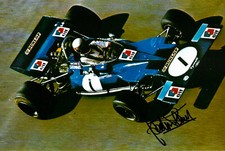 Jackie Stewart autograph signed 20x30 cm picture