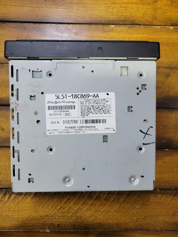 2004-2007 Ford Ranger AM FM Radio Stereo CD MP3 Player 5L5T-18C869-AA ...