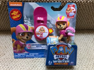 paw patrol winter rescue toys