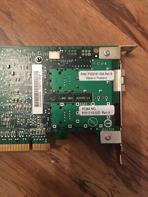 Scheda HBA Emulex Lpe12000 8Gb/s Fibre Channel, Porta Singola, PCIe X8, Basso Profilo, Dell CN6YJ