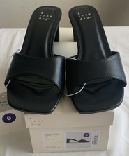 Women's Lindie Heels - A New Day Size 6 Black