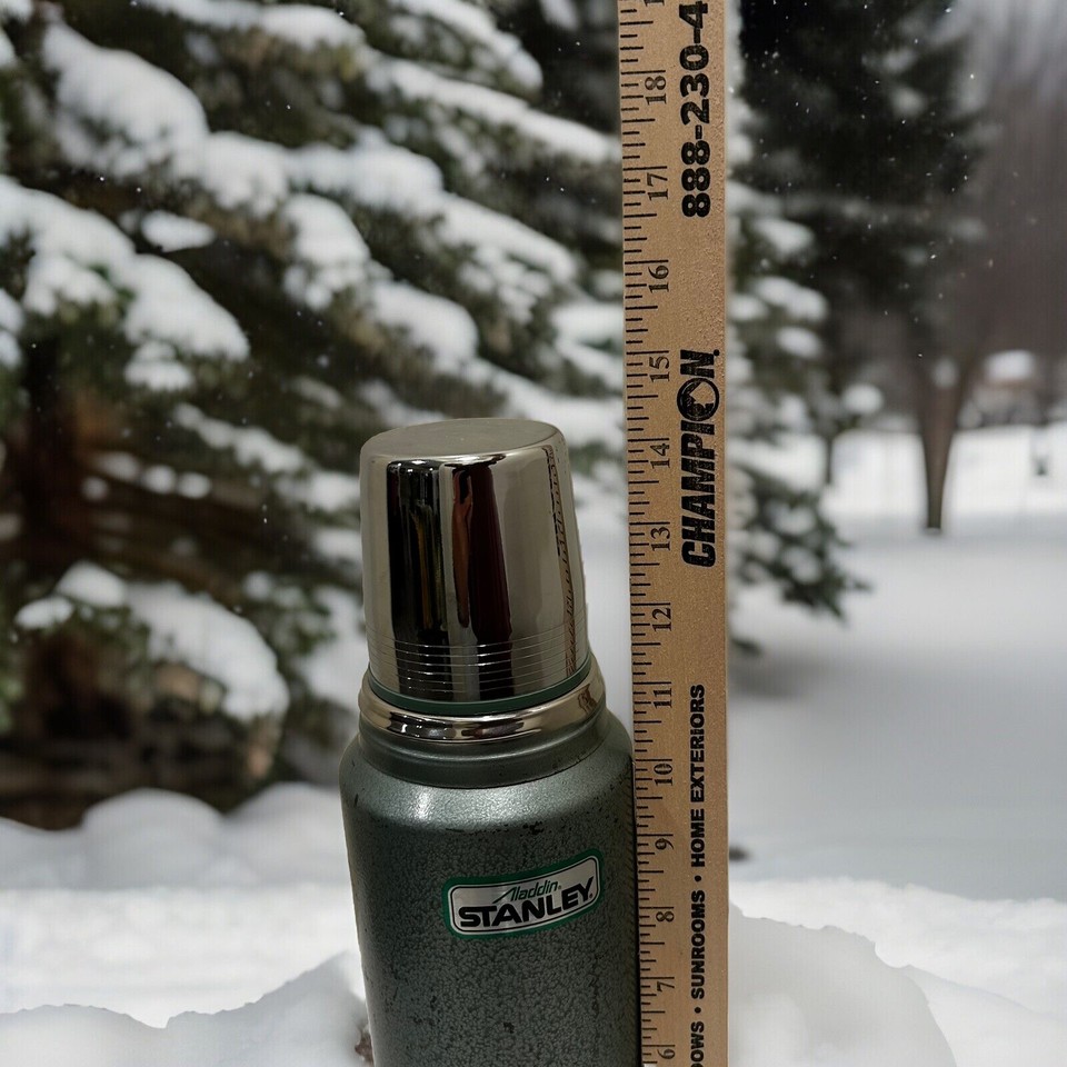 Vintage Aladdin Stanley 1QT Thermos Green A944DH Made In USA 1987 eBay