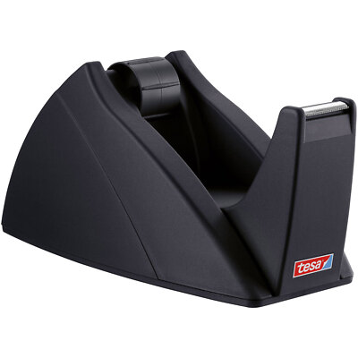 Tesa Tape Dispenser 57421-00001-03 Easy Cut Black Rugged Design