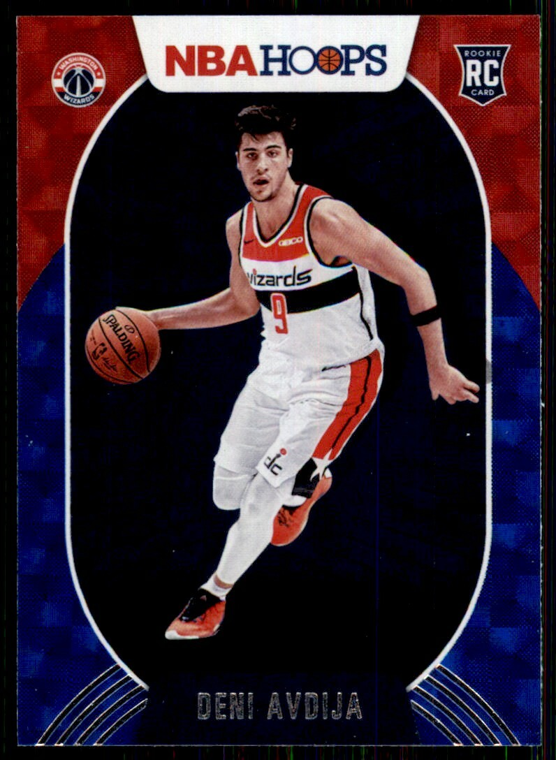 Deni Avdija 2020-21 NBA Hoops Hyper Red & Blue Rookie #201 Asia Tmall Parallel