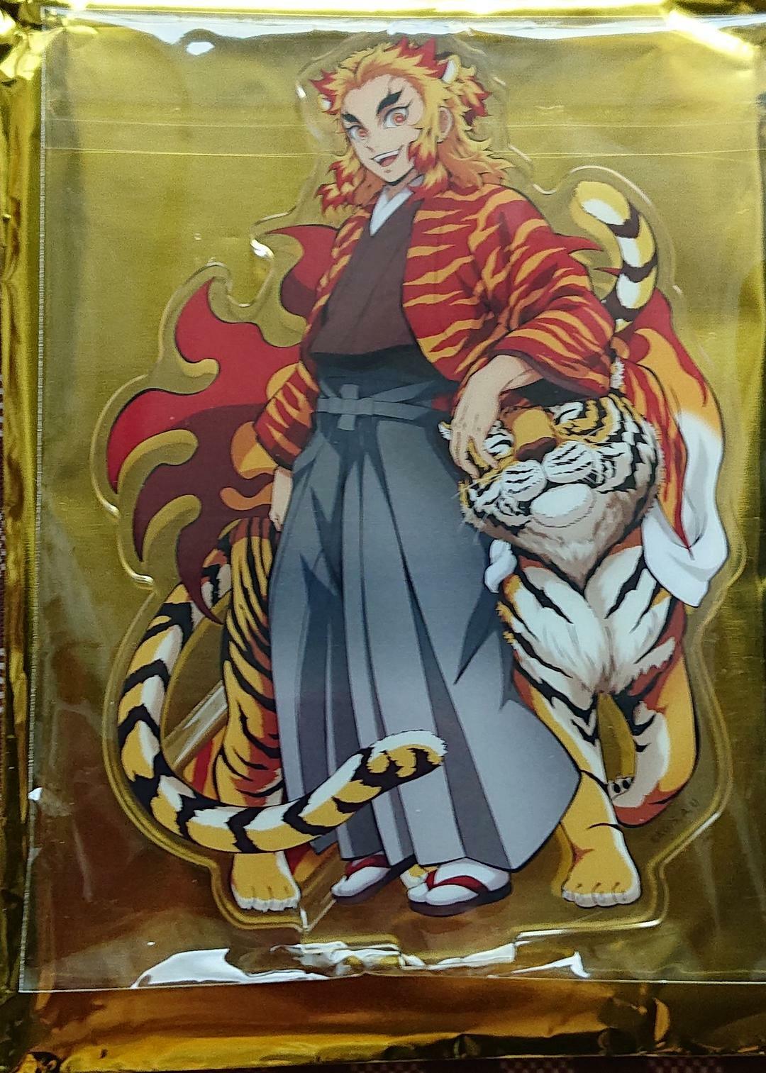 Kyojuro Rengoku' Demon Slayer: Kimetsu no Yaiba Oni 滅祭 Online - Anime 弐周  Year Anniversary Celebration - Ushinen Random Acrylic Stand ufotable  WEBSHOP order production limited, Goods / Accessories