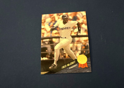 1993 Leaf Baseball Fred McGriff #46 HOF Set Break NM