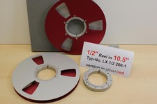 Tonbandspule NAB 1/2"-10,5" - 1 Stück- Tascam,Ampex,Sony-Art-Nr.LX 1/2" 266-1