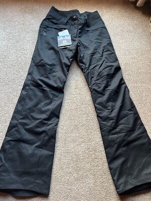 Salomon Damen-Skihose Skirhose Größe 8 XS schwarz neu mit Etikett UVP £119,99