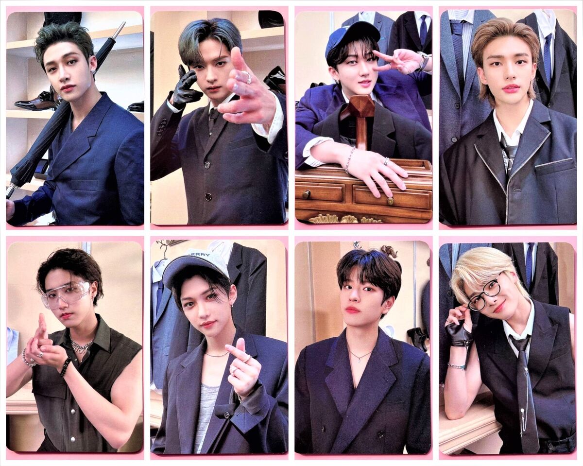 ②straykids maxident ktown4u 特典トレカ　8枚　コンプ ②straykids maxident ktown4u 特典トレカ 8枚 コンプ Stray