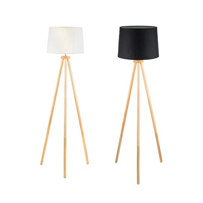LUMILED Stehlampe Dreibein, Moderne Tripod Stehlampe, Stehlampe Wohnzimmer