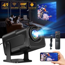 Portable Bluetooth Mini Projector WiFi Android Home OfficeTheater HD 1080P HDMI