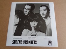 Sheena & The Rokkets 8 x 8 1981 A&M Records Promo Photo