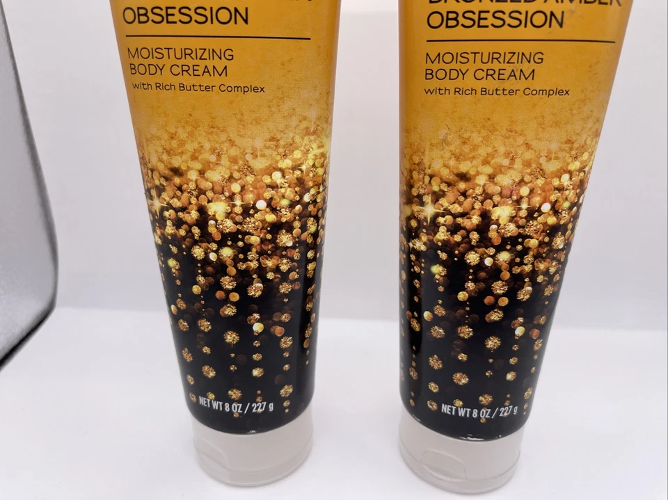 2 Bodycology Bronzed Amber Obsession Moisturizing body cream 8oz Full Size New - Image 3 of 4