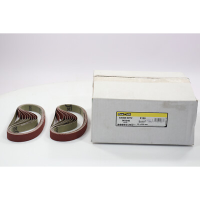 Flexovit 63642590772 Sanding Belt 20 X 520 MM P120 New NFP (20pcs)