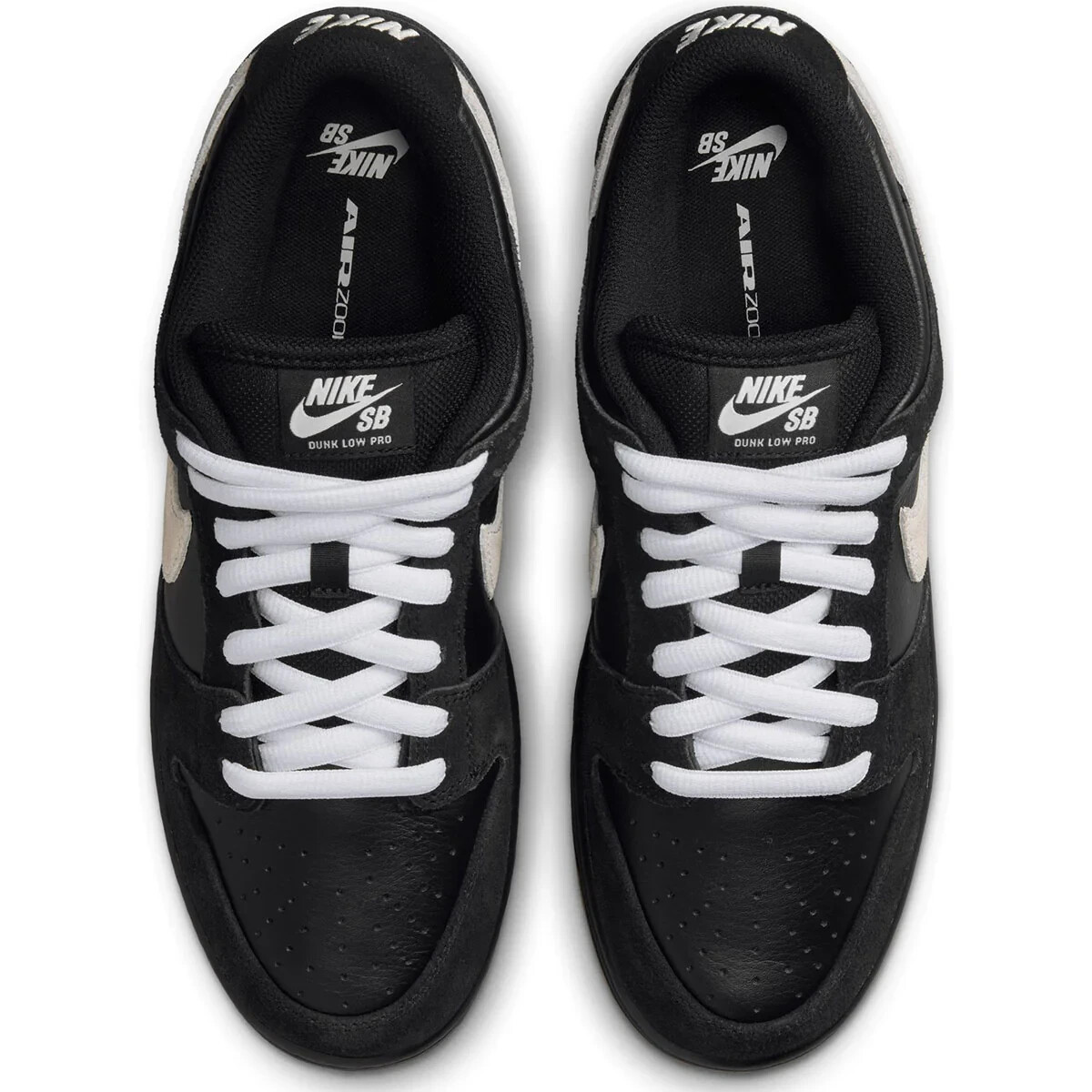 Size 15 - Nike Dunk Pro SB Low Black White Gum for sale online | eBay