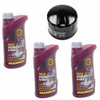 MotoröL ÖLfilter HF165 Set 15W50 3 Liter FüR BMW F 800 S F800 ST Bj. 2006-2012