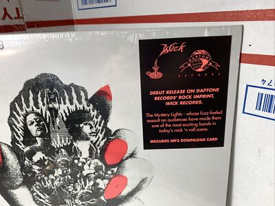 The Mystery Lights DEBUT RELEASE Orange Colored Vinyl + Flexi +