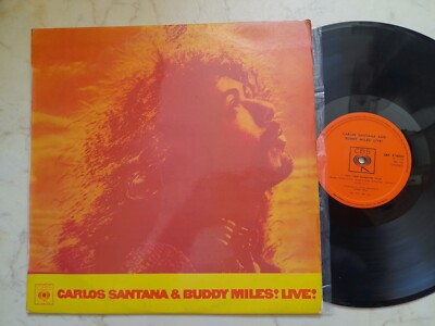 SANTANA Carlos Santana & Buddy Miles *1972 NEW ZEALAND NON FOC CBS VINYL LP*NM*
