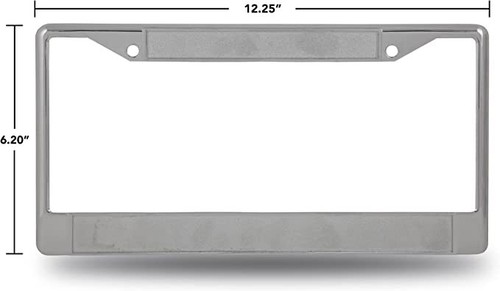 Oklahoma State Cowboys Alumni Chrome Metal Laser License Plate Frame - Set of 2 - Picture 4 of 5