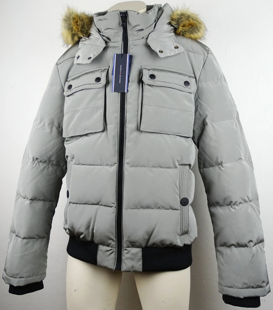 Tommy hilfiger down clearance bomber jacket