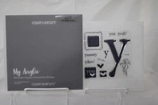 Close To My Heart B1249 Solos "Y" Stampaganza 2018 Premium Decorative Stamp