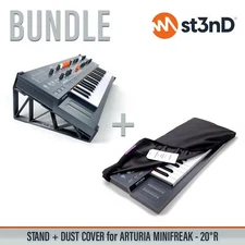 STAND + DUST COVER for ARTURIA MINIFREAK / MINIFREAK VOCODER EDITION - 20°R |