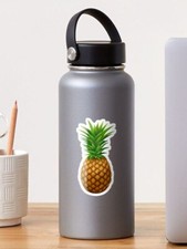 Pineapple, fruit stickers, tiny fruit sticker, mini sticker, food sticker