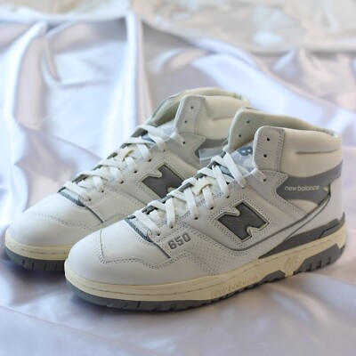 Size 12M - New Balance 650R Aime Leon Dore White Grey High  display picture 3